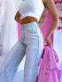 Jeans "DOUBLE" HM6733-2- LIGHT GRAY